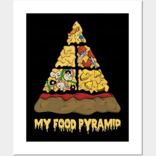 My Food Pyramid Posters and Art